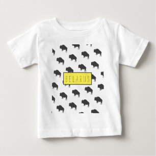 Belarus Belarusian Bison Зубр Беларусь Майка Baby T-Shirt