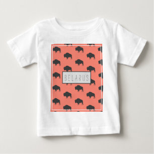Belarus Belarusian Bison Зубр Беларусь Майка Baby T-Shirt