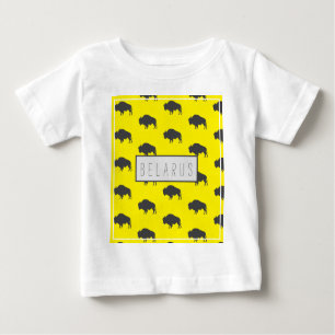 Belarus Belarusian Bison Зубр Беларусь Майка Baby T-Shirt