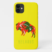 Belarus Belarusian Bison Зубр Беларусь Minimalism