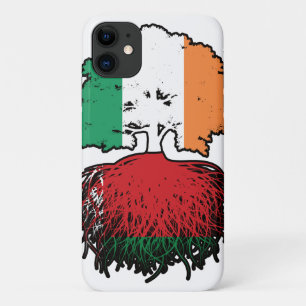 Belarus Belarusian Irish Ireland Tree Roots Flag Case-Mate iPhone Case