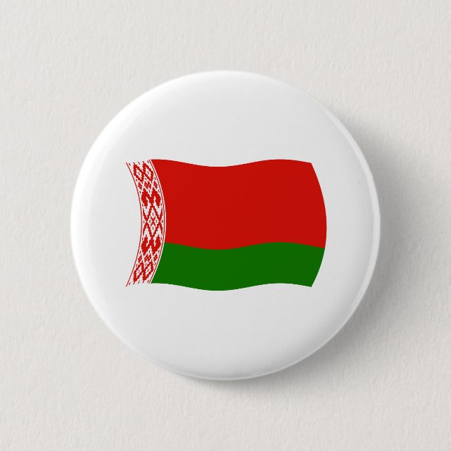 Belarus Flag Button (Front)