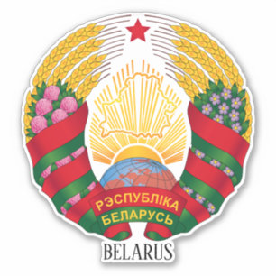 Belarus Flag Charming Patriotic Map