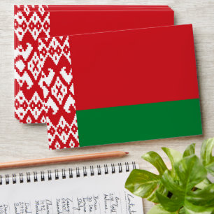 Belarus flag envelope