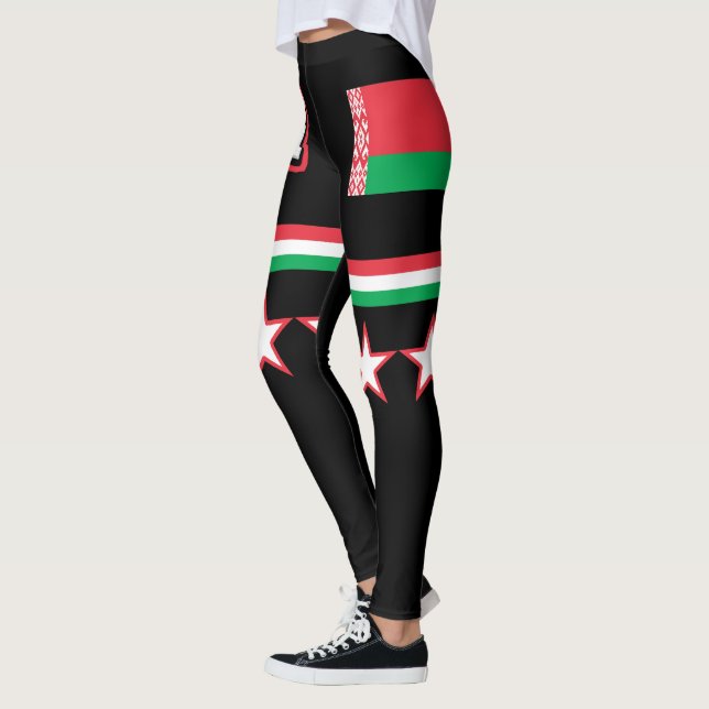 Belarus Flag Leggings (Left)
