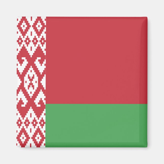 Belarus Flag Magnet (Front)