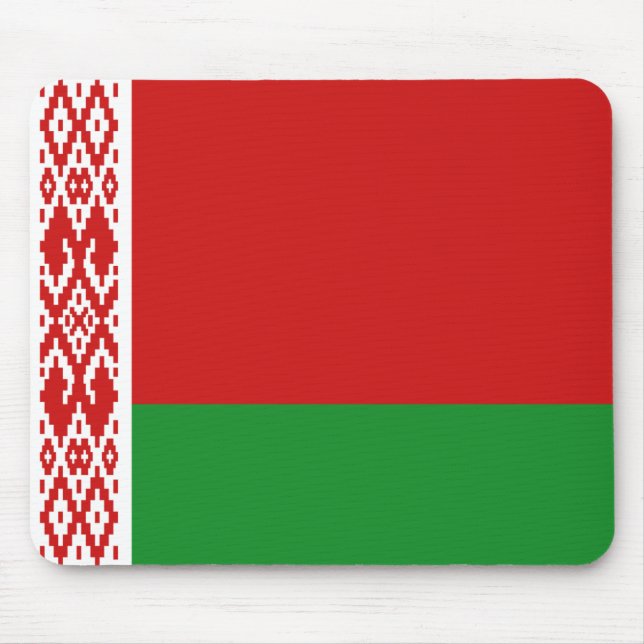 Belarus Flag Mousepad (Front)