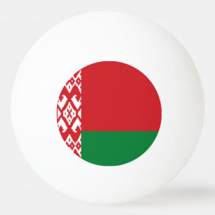 Belarus Flag Ping Pong Ball