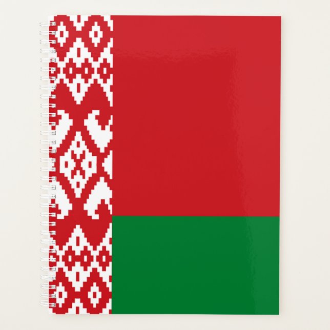 Belarus Flag Planner (Front)
