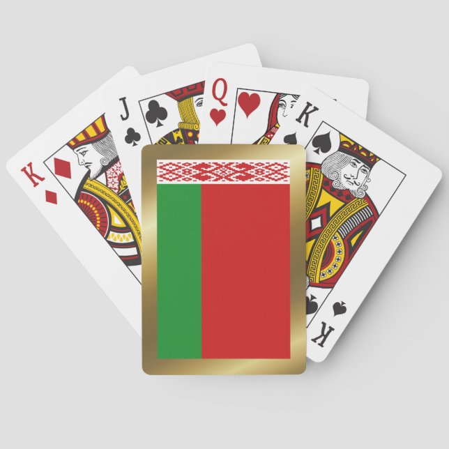 Belarus Flag Playing Cards (Back)