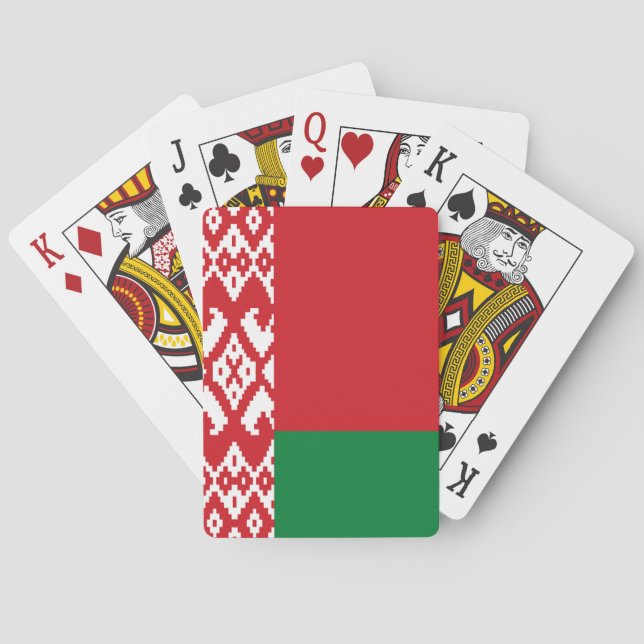 Belarus Flag Playing Cards (Back)