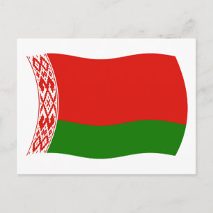 Belarus Flag Postcard