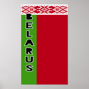 Belarus Flag Poster