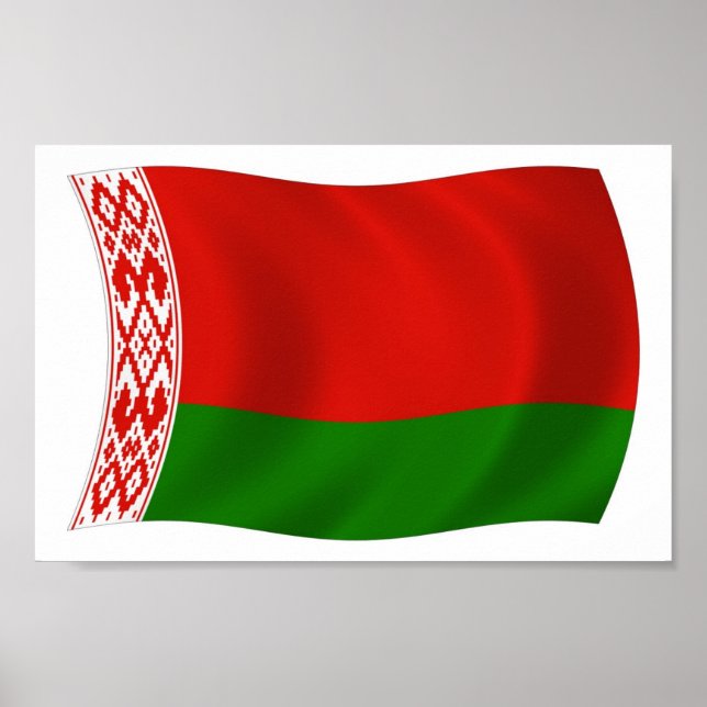 Belarus Flag Poster Print (Front)