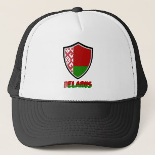Belarus flag trucker hat