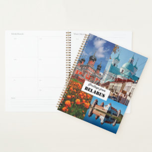 Belarus Greetings Nature Architecture Grodno Mir Planner