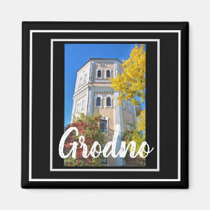 Belarus Grodno Architecture Landscape Magnet