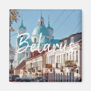 Belarus Grodno Architecture Landscape Magnet