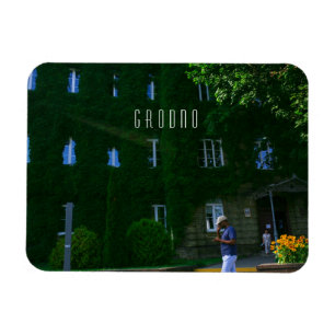 Belarus Grodno City Architecture University Magnet