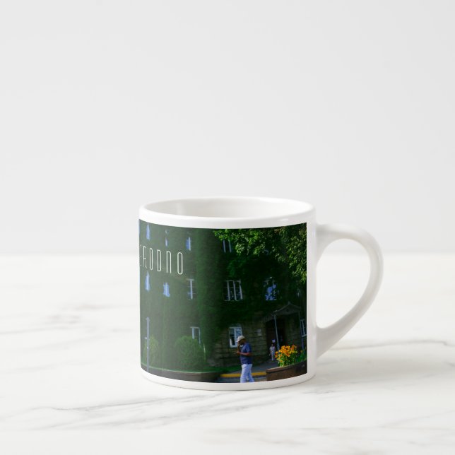 Belarus Grodno Cityscape Architecture University Espresso Cup (Right)