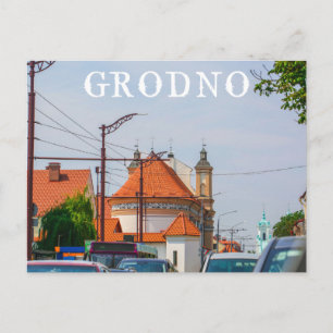 Belarus Grodno Cityscape City Architecture Postcard