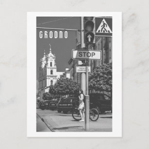 Belarus Grodno Cityscape City Architecture Postcard