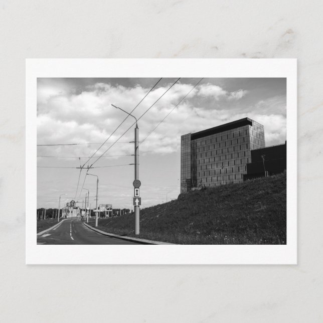 Belarus Grodno Cityscape City View Architecture Postcard (Front)