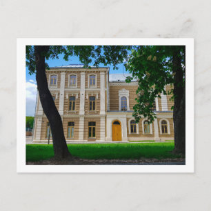 Belarus Grodno Cityscape Synagogue Architecture Postcard