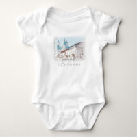 Belarus Hrodna Grodno Architecture Baby Bodysuit