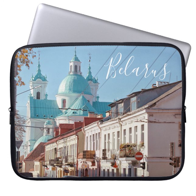 Belarus Hrodna Grodno Architecture Laptop Sleeve (Front)