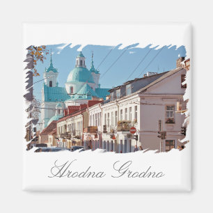 Belarus Hrodna Grodno Architecture Magnet