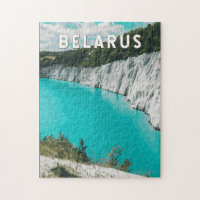 Belarus Illustration Travel Art Vintage