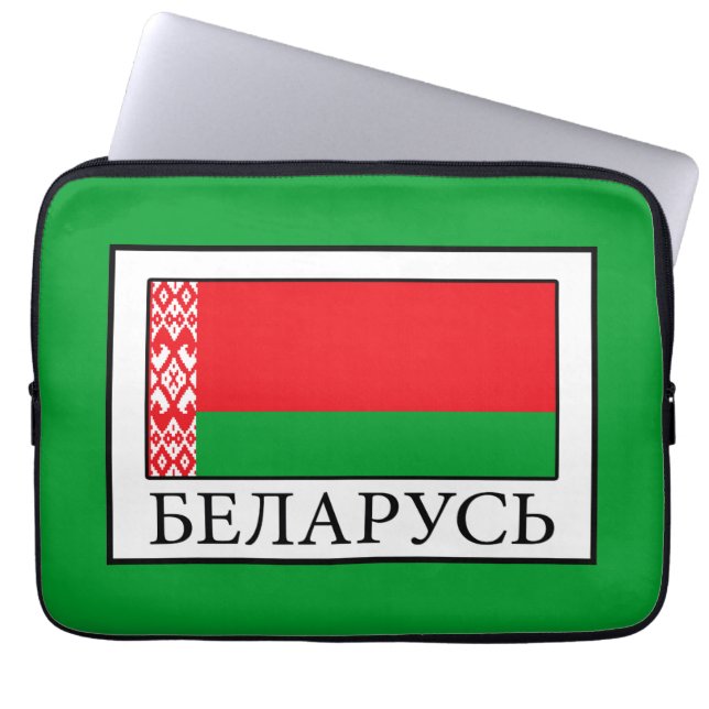 Belarus Laptop Sleeve (Front)