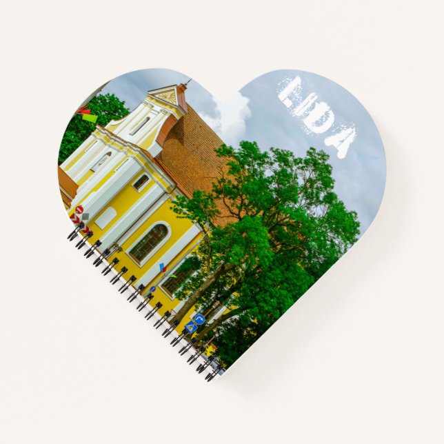 Belarus Lida Cityscape City Street Architecture Notebook (Front)