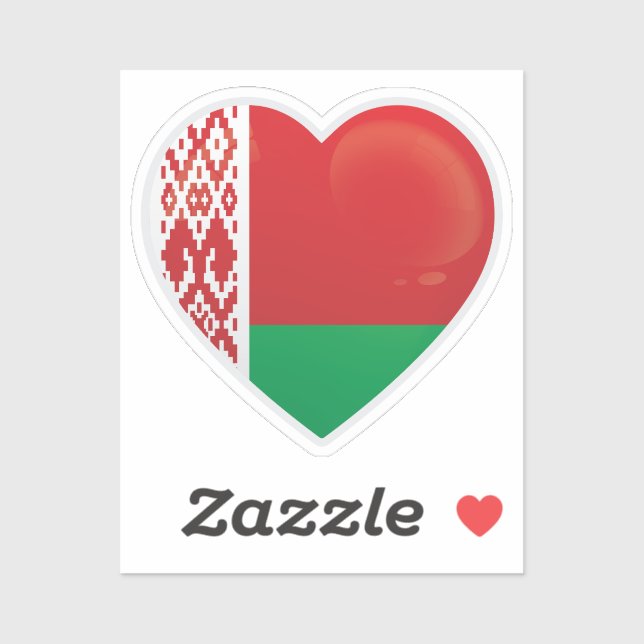 Belarus Love Flag (Sheet)