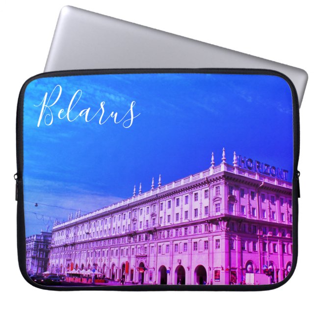 Belarus Minsk Architecture Computer Laptop Sleeve (Front)