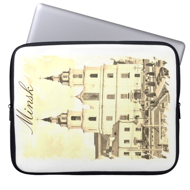 Belarus Minsk Architecture Laptop Sleeve Cover (Front)