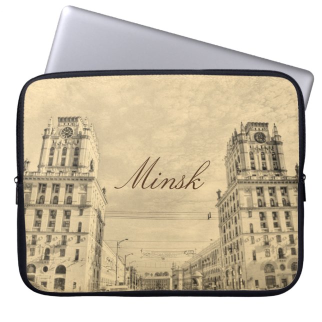 Belarus Minsk Architecture Laptop Sleeve Cover (Front)