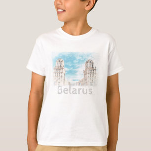 Belarus Minsk Architecture T-Shirt Top