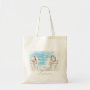 Belarus Minsk Architecture Tote Bag