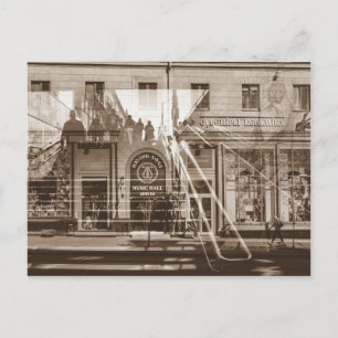 Belarus Minsk Cityscape Architecture Collage Postcard