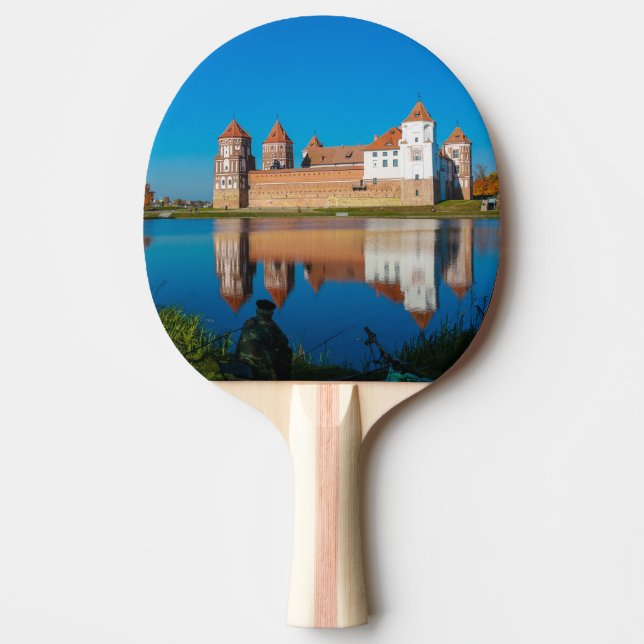 Belarus Mir Castle Architecture Nature Ping Pong Paddle (Front)