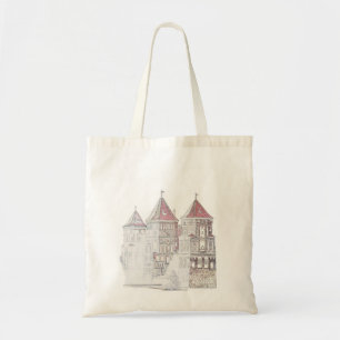 Belarus Mir Castle Architecture Tote Bag