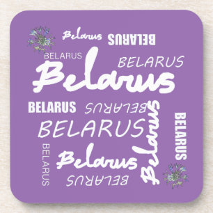 Belarus National Corn Flower Coaster