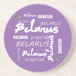 Belarus National Corn Flower Coaster