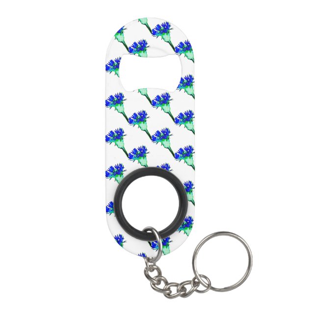 Belarus National Corn Flower Opener Keychain (Back)