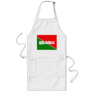 Belarus National Flag Colours Apron