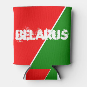 Belarus National Flag Colours Can Cooler