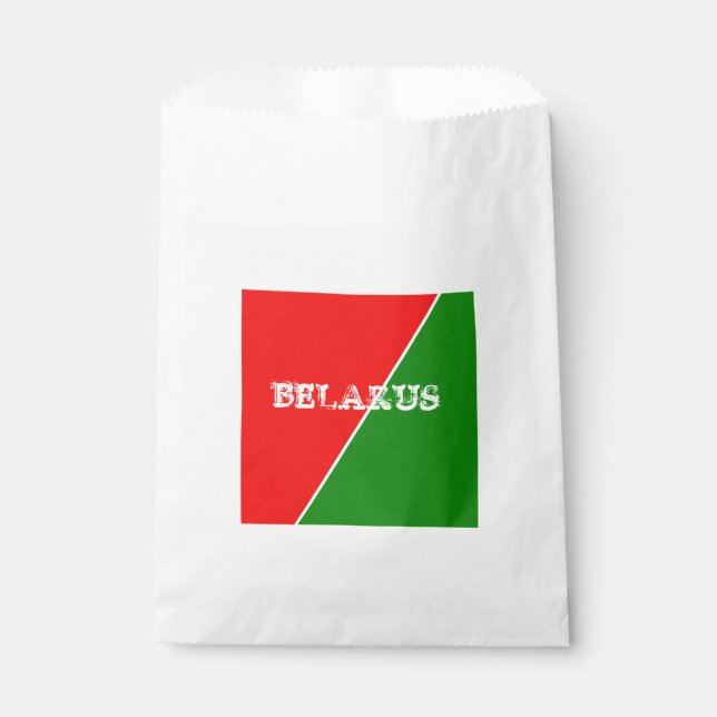 Belarus National Flag Colours Favour Bags (Front)