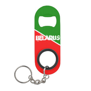 Belarus National Flag Colours Opener Keychain